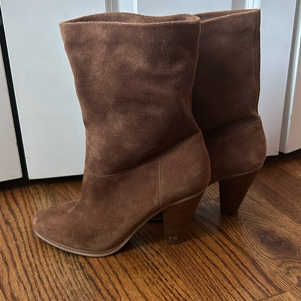 Michael Kors Suede Boots- like new!